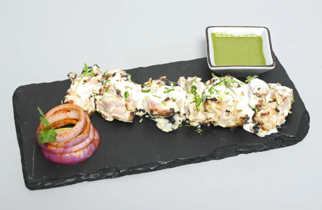 Malai chicken tikka at Nouba Restaurant, Jaipur