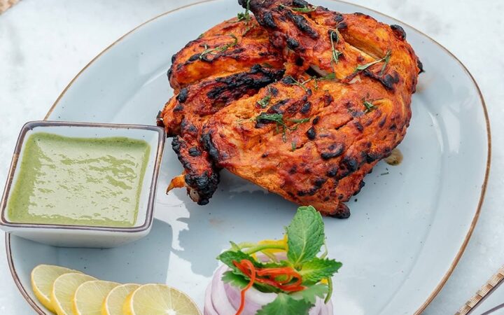 Step by Step Vegetarian Platter with Paneer Tikka in Jaipur