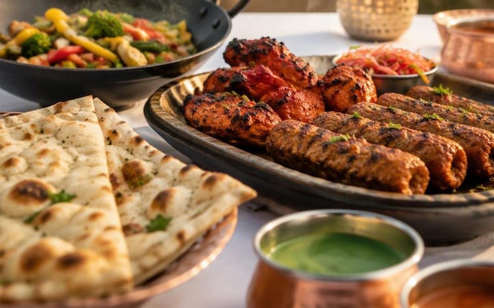 Sunday Lunch Jaipur Sharing Plates for Tables of Four to Ten