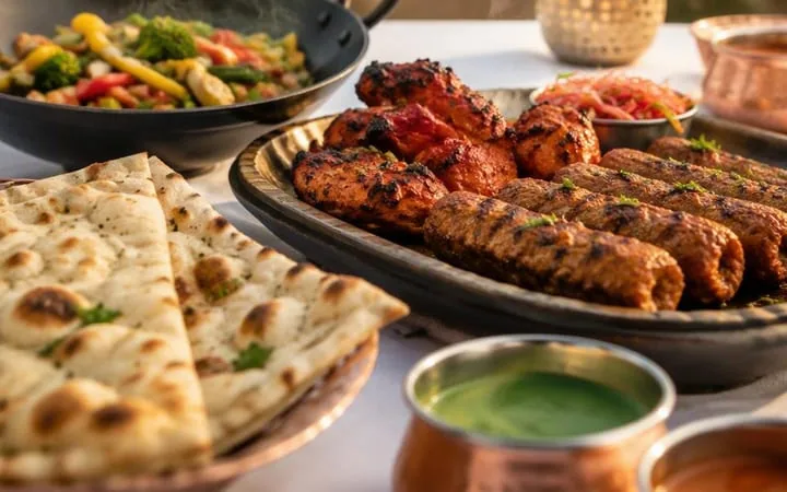 Sunday Lunch Jaipur Sharing Plates for Tables of Four to Ten