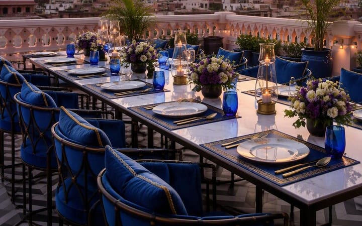 Private Dining Jaipur: Group Seating for 8, 20 and 60 Guests