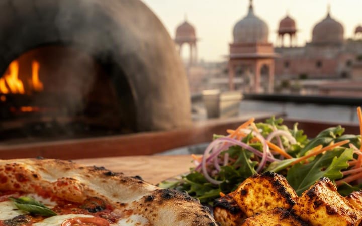 Wood Fired Pizza Jaipur: Vegetarian Options and Mixed Table Guide