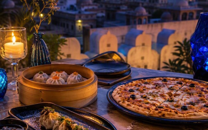 Anniversary Dinner Jaipur: Honest Cost Guide at C-Scheme Rooftop