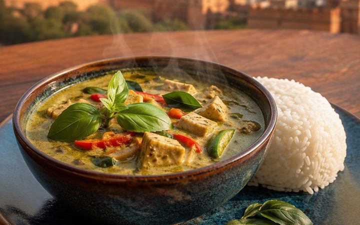 Thai Curry in Jaipur: Vegetarian Options and Mixed Table Guide