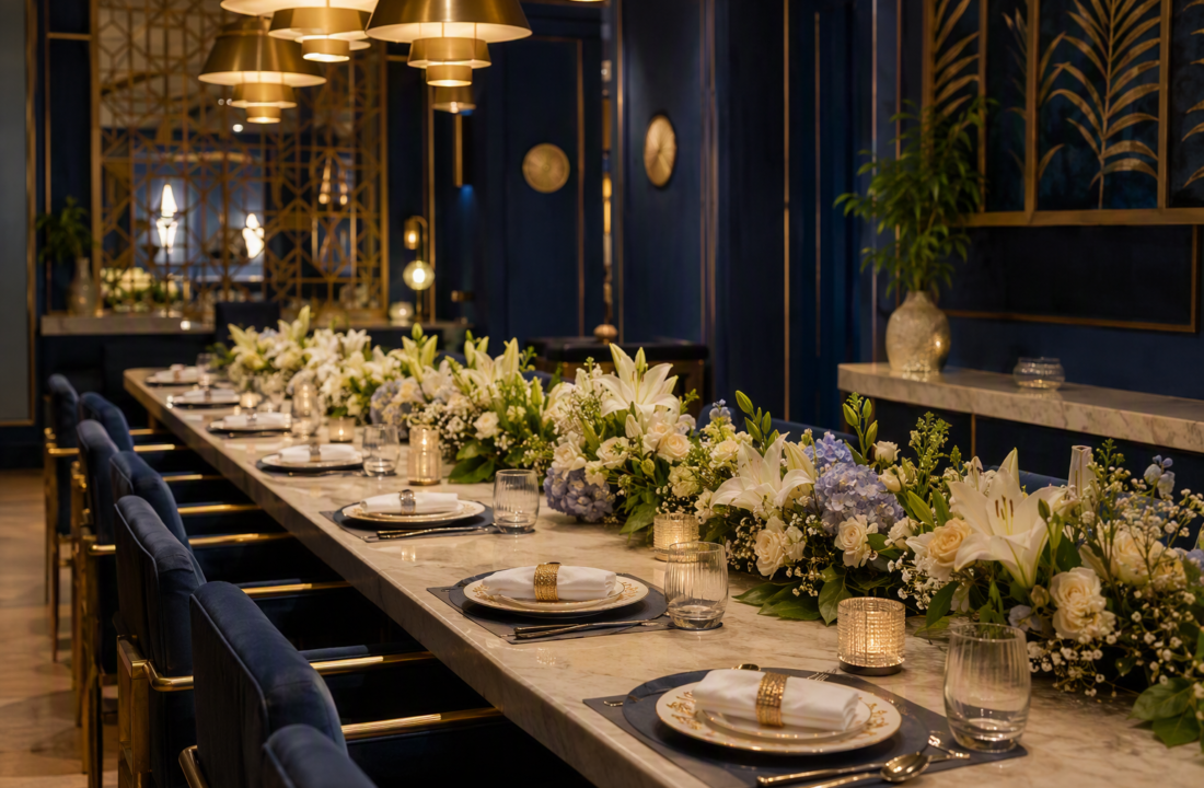 Planning Corporate Dinner for 20 in C-Scheme Jaipur at Nouba Restaurant and Rooftop Lounge, C-Scheme Jaipur
