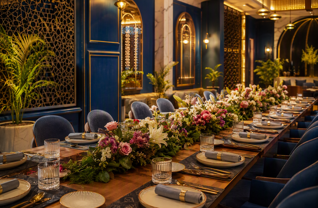 How to Host a Team Dinner in Jaipur People Enjoy at Nouba Restaurant and Rooftop Lounge, C-Scheme Jaipur