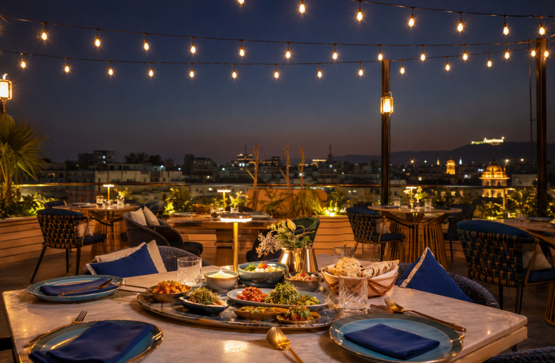 Rooftop Dinner Booking WhatsApp Jaipur: First Time Guide at Nouba Restaurant and Rooftop Lounge, C-Scheme Jaipur