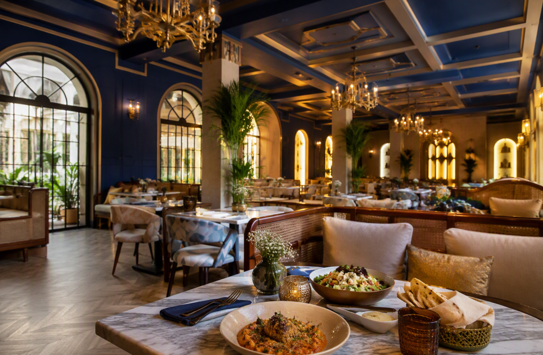 Weekday Lunch Order Guide Jaipur at Nouba Restaurant and Rooftop Lounge, C-Scheme Jaipur