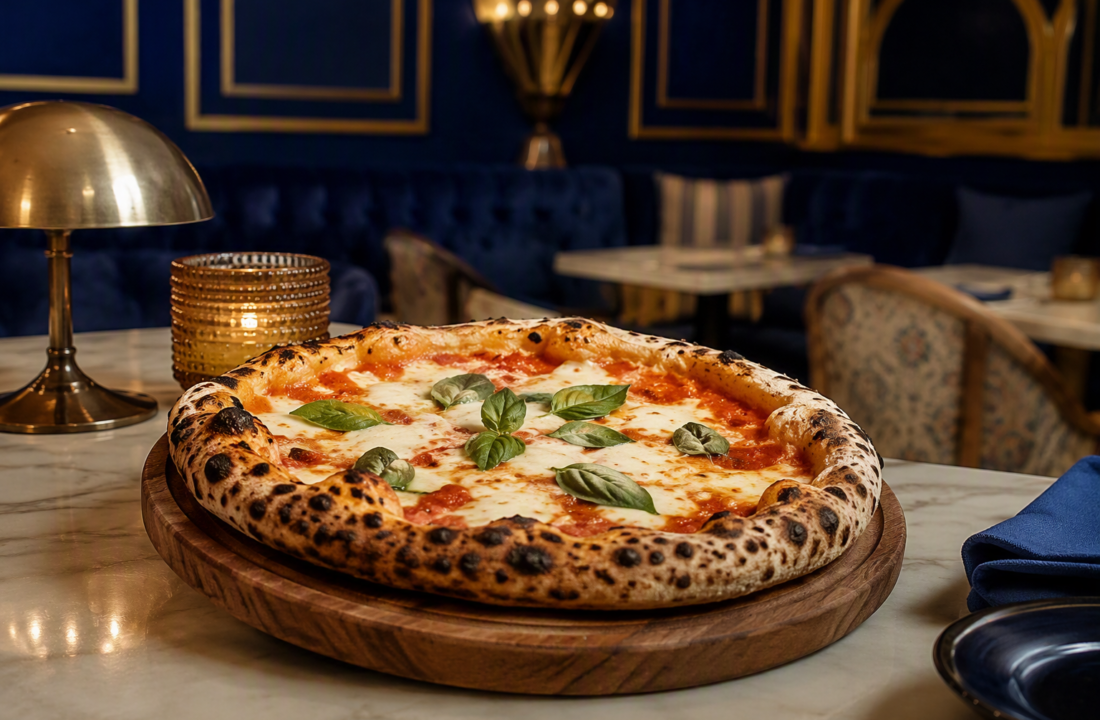 Vegetarian Pizza Jaipur: Toppings Guide at Nouba Restaurant and Rooftop Lounge, C-Scheme Jaipur