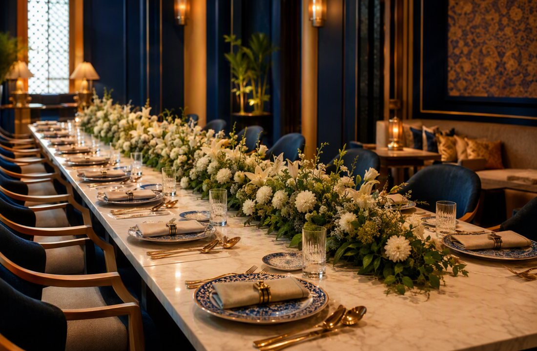 Corporate Venues in Jaipur: Team Dinners and Client Hosting at Nouba Restaurant and Rooftop Lounge, C-Scheme Jaipur