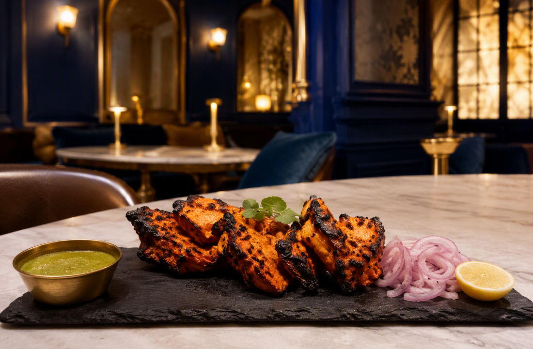 Chicken Tikka Jaipur Family Order Guide at Nouba Restaurant and Rooftop Lounge, C-Scheme Jaipur