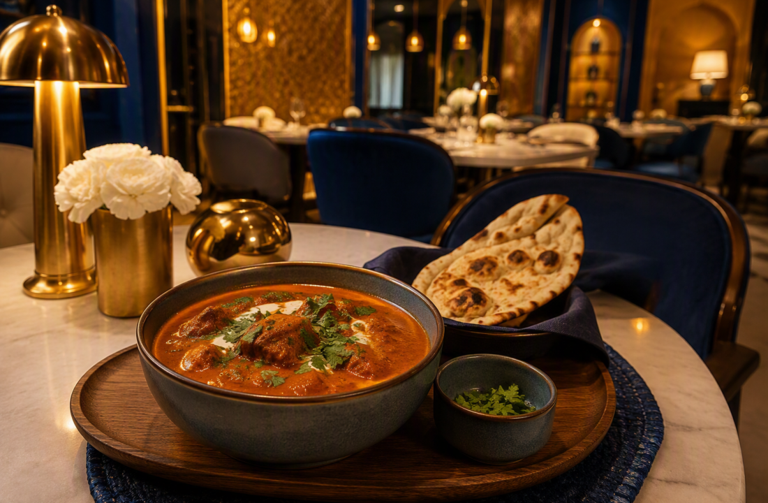 Chicken Curry Jaipur Family Order for Six at Nouba Restaurant and Rooftop Lounge, C-Scheme Jaipur