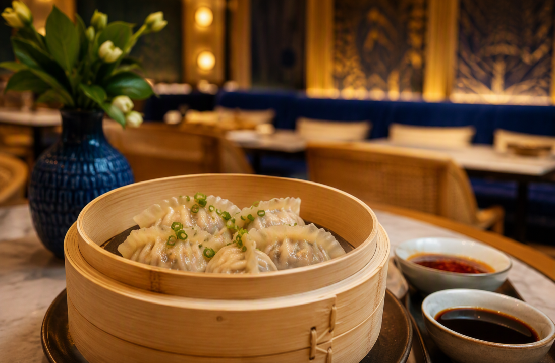Steamed Dimsum Jaipur Beyond Chicken at Nouba Restaurant and Rooftop Lounge, C-Scheme Jaipur
