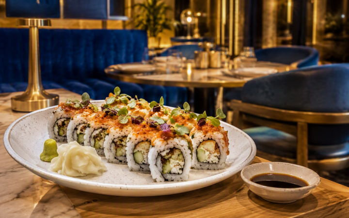 Avocado Sushi Jaipur Platter for Vegetarians