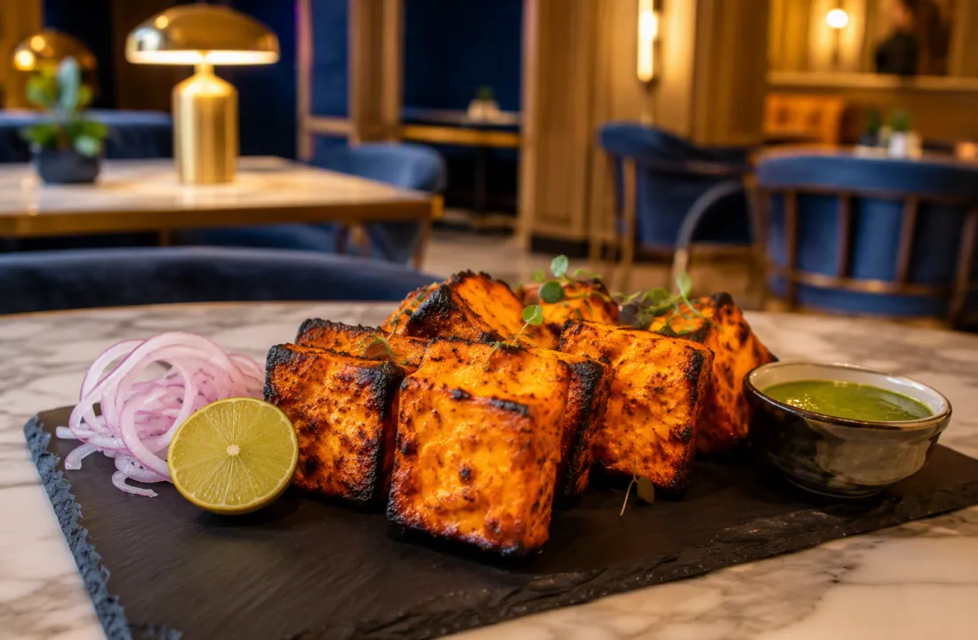 Hariyali Paneer Tikka Jaipur for Groups at Nouba Restaurant and Rooftop Lounge, C-Scheme Jaipur