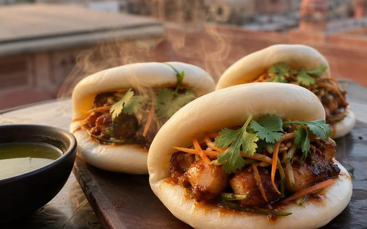 Bao Buns Jaipur: Pairing Guide Across Three Kitchens at Nouba