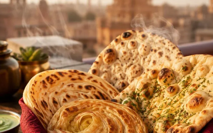 Naan and Breads in Jaipur: Vegetarian Ordering Guide