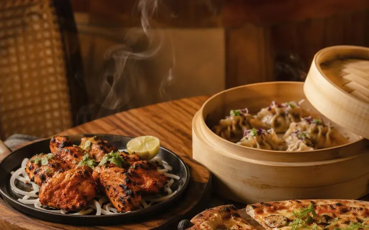 Veg Restaurants Near Me: Set Menu for Mixed Veg Non-Veg Groups