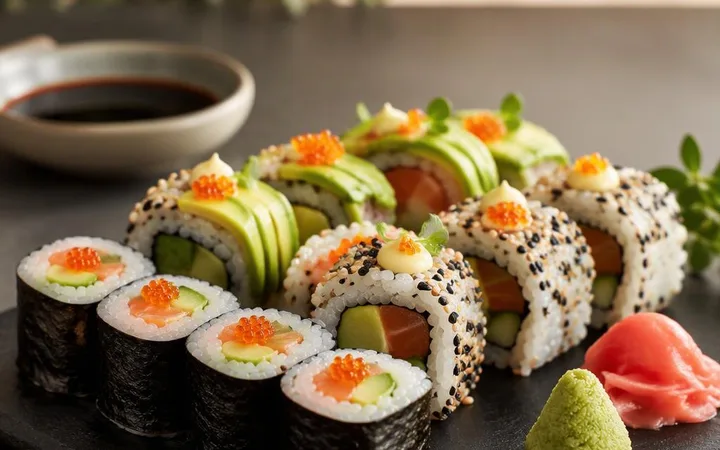 Japanese Restaurant in Jaipur: Maki and Uramaki Rolls Costs Per Head and Group