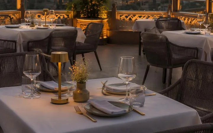 Roof Top Restaurants Near Me: 4th Floor Rooftop Night from Door to Bill