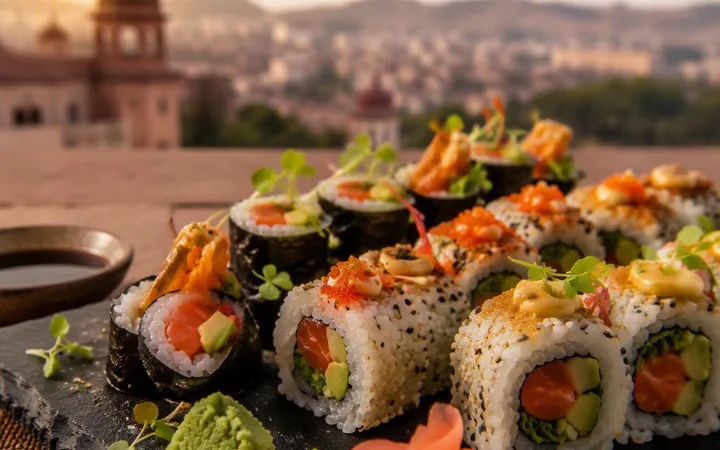 Japanese Restaurant in Jaipur: Maki and Uramaki Rolls Set Menu Without Over-Ordering