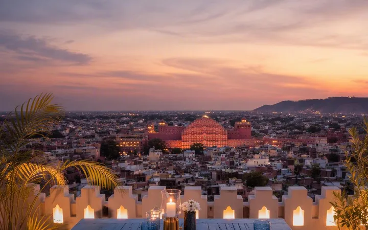 Best Rooftop Restaurants in Jaipur: 4th Floor Tables for Two