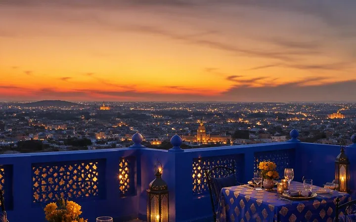 Best Rooftop Restaurants in Jaipur: Monsoon and Summer Tables for Two