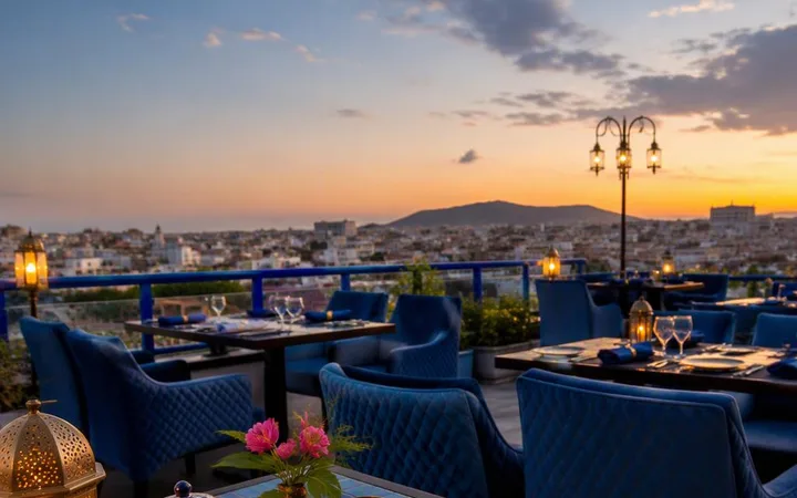 Roof Top Restaurants Near Me: 4th Floor Rooftop Arrival with Several Cars