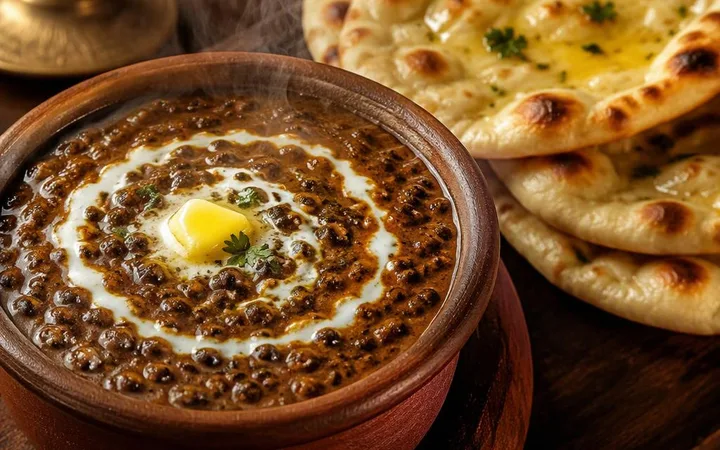 Indian Restaurant Near Me: Dal Makhani and Breads Portions for Tables of Two Four Eight