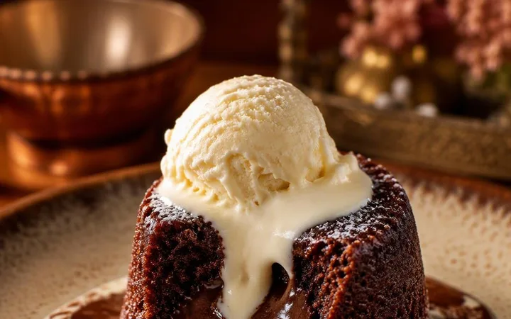 Jaipur Best Restaurants: Chocolate Lava Cake for Tables of Two