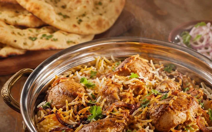 North Indian Restaurants Near Me: Biryani Portions for Tables of Two Four Eight