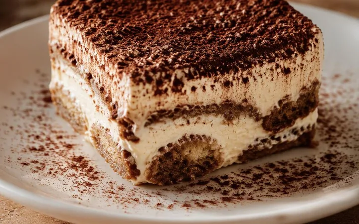 Italian Restaurant Near Me: Classic Tiramisu for Tables of Two
