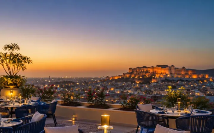 Best Rooftop Restaurants in Jaipur: Photo Spots for Private Floor Bookings