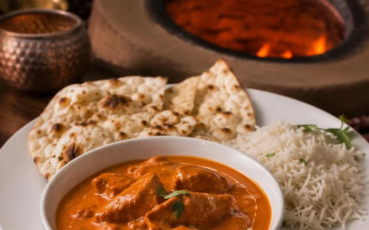 Indian Restaurant Near Me: Butter Chicken for a Table of Two