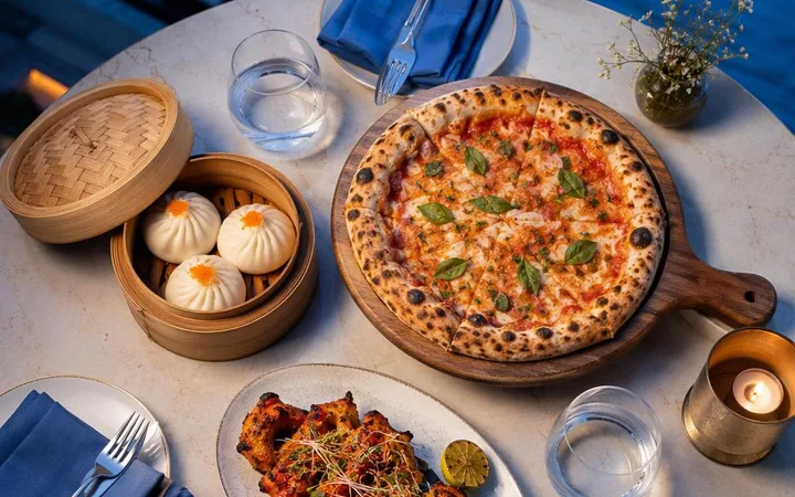 Best Rooftop Restaurants in Jaipur: Set Menus for North Indian Pan-Asian Pizza