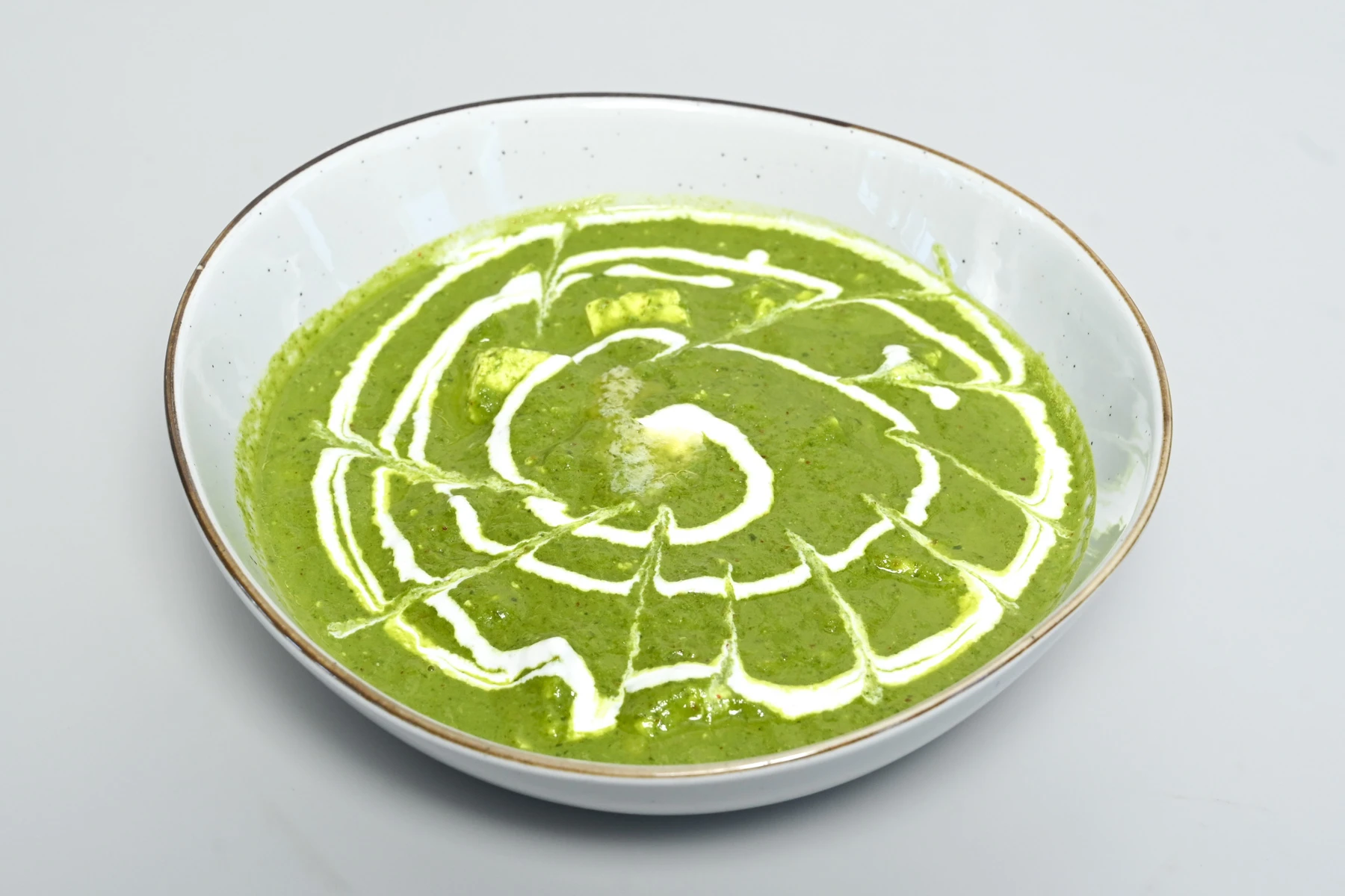 Palak spinach gravy at Nouba Jaipur