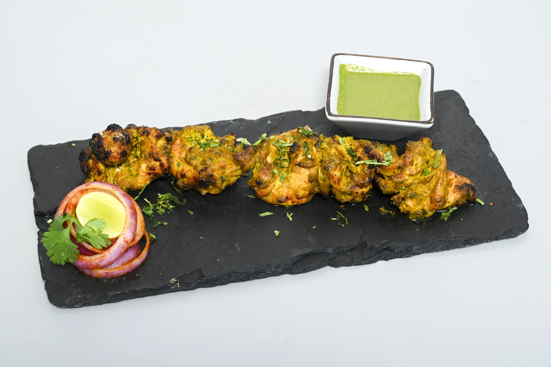 Chicken tikka at Nouba Jaipur